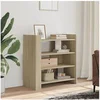 Image de Buffet chêne sonoma 73,5x35x75 cm bois d'ingénierie, armoire, armoire latérale, armoire de rangement, armoire, 848390