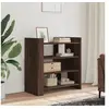 Image de Buffet chêne marron 73,5x35x75 cm bois d ingénierie