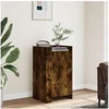 Image de Buffet chêne fumé 45x35x75 cm bois d ingénierie