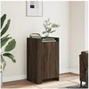 Image de Buffet chêne marron 45x35x75 cm bois d'ingénierie, armoire, armoire latérale, armoire de rangement, armoire, placard, 848401