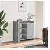 Image de Buffet sonoma gris 73,5x35x75 cm bois d ingénierie