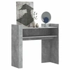 Image de Table console gris béton 100x35x90 cm bois d ingénierie
