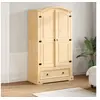 Image de Garde robe Corona 102x52x186 cm bois de pin massif