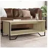 Image de Table basse chêne sonoma 100x51x40 cm bois d'ingénierie, table d'appoint, table de salon, table latérale, bout de 848480