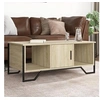 Image de Table basse chêne sonoma 100x51x40 cm bois d'ingénierie, table d'appoint, table de salon, table latérale, bout de 848490