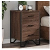 Image de Table de chevet chêne marron 40x41x60 cm bois d'ingénierie, table d'appoint, armoire de lit, table d'appoint pour la 848528