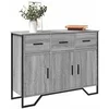 Image de Dressoir 97x32,5x74,5 cm bewerkt hout grijs sonoma eikenkleur848562