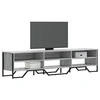 Image de Meuble TV sonoma gris 180x34x41 cm bois d'ingénierie, support TV, buffet TV, meuble multimédia, banc TV, meuble hifi, 848577
