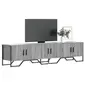 Image de Meuble TV sonoma gris 180x34x41 cm bois d'ingénierie, support TV, buffet TV, meuble multimédia, banc TV, meuble hifi, 848592