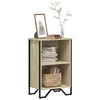 Image de Bibliothèque chêne sonoma 50x31x74,5 cm bois d'ingénierie848600