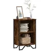 Image de Bibliothèque chêne fumé 50x31x74,5 cm bois d'ingénierie848601