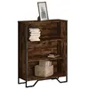 Image de Bibliothèque chêne fumé 80x31x106 cm bois d'ingénierie848626