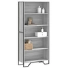 Image de Bibliothèque sonoma gris 80x31x169 cm bois d'ingénierie
