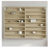 Image de Armoire à vitrine chêne sonoma 100x8,5x75 cm bois d'ingénierie, armoire murale, armoire de rangement murale, armoire 847935