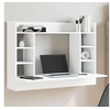 Image de Bureau mural blanc 105x48x75 cm bois d ingénierie