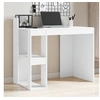 Image de Bureau blanc 103,5x56,5x94 cm bois d ingénierie