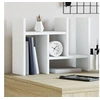 Image de Organisateur de bureau - - Bois d'ingénierie - Blanc - 34,5x15,5x35,5cm - Multifonctionnel