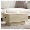 Image de Table basse chêne sonoma 60x45x31 cm bois d ingénierie