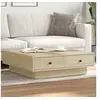 Image de Table basse Chêne sonoma 90x90x28 cm Aggloméré 848089