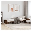 Image de Bedframe zonder matras hout gerookt eikenkleurig 100x200 cm849576