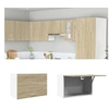 Image de Armoire suspendue "Lyon" Chêne Sonoma 60 x 31 x 40 cm Bois d'ingénierie 849623