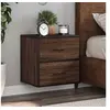 Image de Tables de chevet murales 2 pcs chêne marron 40x31x39,5 cm, armoire, table d'appoint, armoire de lit, armoire de 848733
