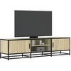 Image de Meuble TV chêne sonoma 160x35x41 cm bois d ingénierie et métal