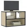 Image de Meuble TV chêne sonoma 60x31x39,5 cm bois d'ingénierie et métal 848915