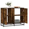 Image de Buffet chêne fumé 94x35x76 cm bois d'ingénierie, armoire de rangement, meuble d'entrée, meuble d'appoint, meuble de 849006