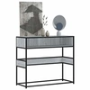 Image de Table console sonoma gris 90x35x80 cm bois d'ingénierie, table, table d'appoint, table de couloir, table d'entrée, 849172