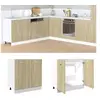 Image de Meuble bas "Lyon" Chêne Sonoma 80 x 46 x 81,5 cm Bois d'ingénierie 849612
