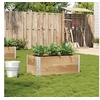 Image de Jardinière 100x50 cm bois de pin massif