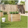 Image de Plantenbak 80x60 cm massief grenenhout3295419