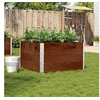 Image de Plantenbak 100x100 cm massief grenenhout bruin3295434
