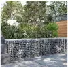 Image de Panier gabion avec couvercle 200x50x50 cm fer galvanisé
