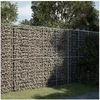 Image de Panier gabion avec couvercle 200x50x200 cm fer galvanisé, mur en gabion, mur de soutènement en gabion, clôture en 3295167