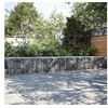 Image de Panier gabion avec couvercle 600x100x50 cm fer galvanisé, mur en gabion, mur de soutènement en gabion, clôture en 3295183