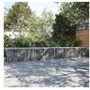 Image de Panier gabion avec couvercle 1100x100x50 cm fer galvanisé, mur en gabion, mur de soutènement en gabion, clôture en 3295188