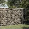 Image de Panier gabion avec couvercle 100x100x100 cm fer galvanisé