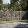 Image de Panier gabion avec couvercle 350x100x100 cm fer galvanisé, mur en gabion, mur de soutènement en gabion, clôture en 3295195