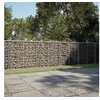 Image de Panier gabion avec couvercle 550x100x100 cm fer galvanisé, mur en gabion, mur de soutènement en gabion, clôture en 3295199