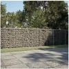 Image de Panier gabion avec couvercle 750x100x100 cm fer galvanisé, mur en gabion, mur de soutènement en gabion, clôture en 3295203