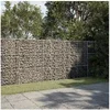 Image de Panier gabion avec couvercle 300x100x150 cm fer galvanisé, mur en gabion, mur de soutènement en gabion, clôture en 3295215