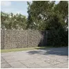 Image de Panier gabion avec couvercle 600x100x150 cm fer galvanisé, mur en gabion, mur de soutènement en gabion, clôture en 3295218