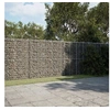 Image de Panier gabion avec couvercle 950x100x200 cm fer galvanisé, mur en gabion, mur de soutènement en gabion, clôture en 3295242