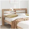 Image de Tête de lit avec étagères 160 cm bois massif de pin, tête de lit en bois, tête de lit avec rangement, tête de lit sur 850944