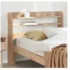Image de Tête de lit avec étagères 90 cm bois massif de pin, tête de lit en bois, tête de lit avec rangement, tête de lit sur 850962