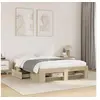 Image de Cadre de lit sans matelas chêne sonoma 120x190 cm
