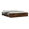 Image de Bedframe zonder matras hout gerookt eikenkleurig 180x200 cm3295636