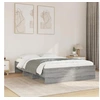 Image de Cadre de lit sonoma gris 120x200 cm bois d'ingénierie, meuble de chambre à coucher, lit double, sommier, lit, cadre 3295665